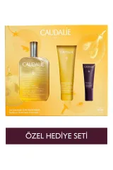 Caudalie Işıltı Verici Vücut Bakım Seti - Elixir Yağ 100 Ml + Duş Jeli 50 Ml + Göz Kremi 5 Ml