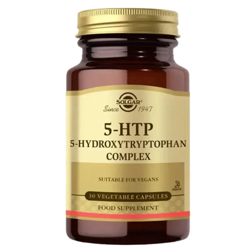Solgar 5-HTP Takviye Edici Gıda 100mg 30 Bitkisel Kapsül