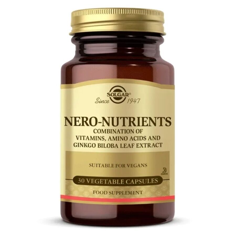 Solgar Nero Nutrients 30 Kapsül