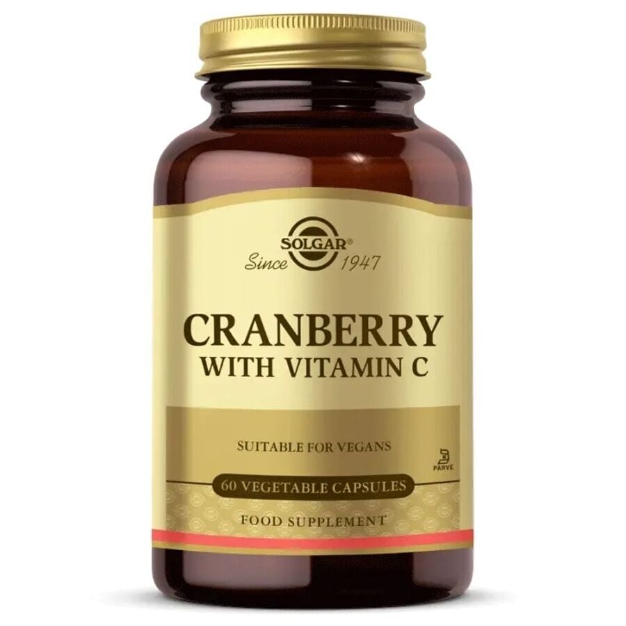 Solgar Cranberry With Vitamin C 60 Kapsül