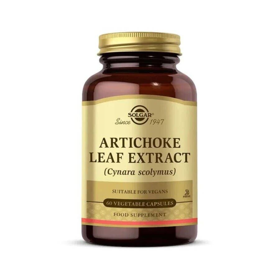Solgar Artichoke Leaf Extract 60 Kapsül