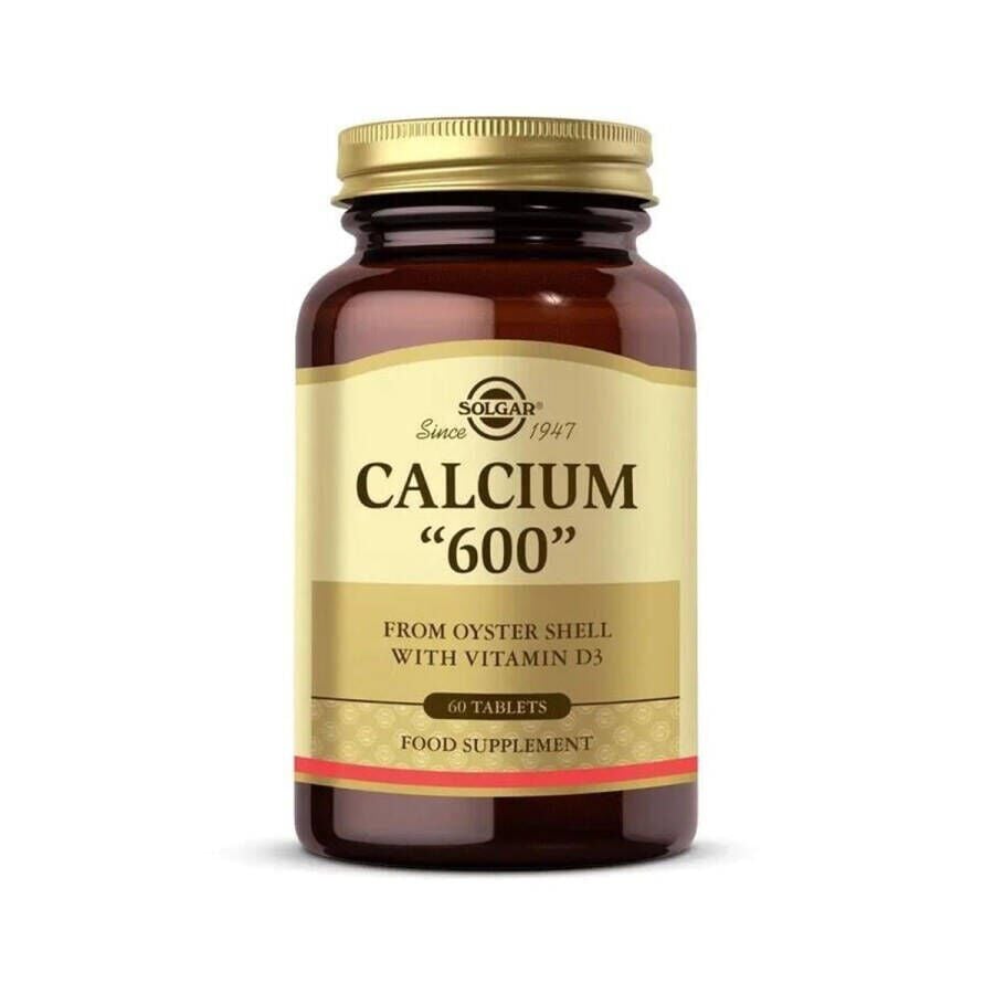 Solgar Calcium 600 (Oyster Shell) 60 Tablet