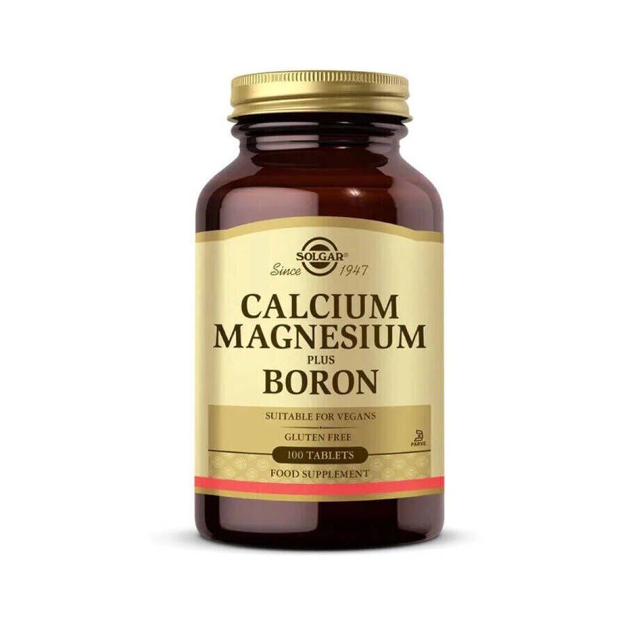 Solgar Calcium Magnesium Plus Boron 100 Tablet