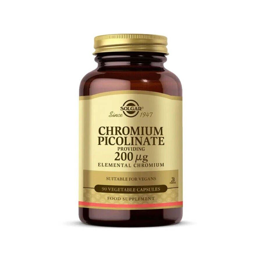 Solgar Chromium Picolinate 200 Mcg 90 Kapsül