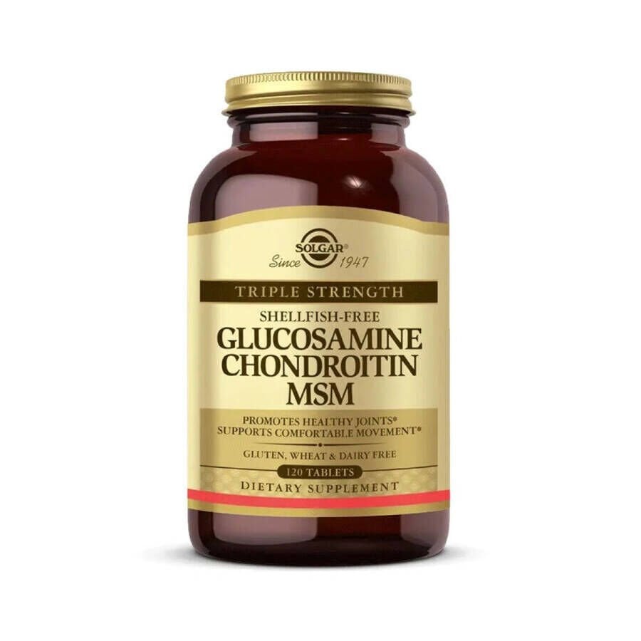 Solgar Glucosamine Chondroitin Msm 120 Tablet