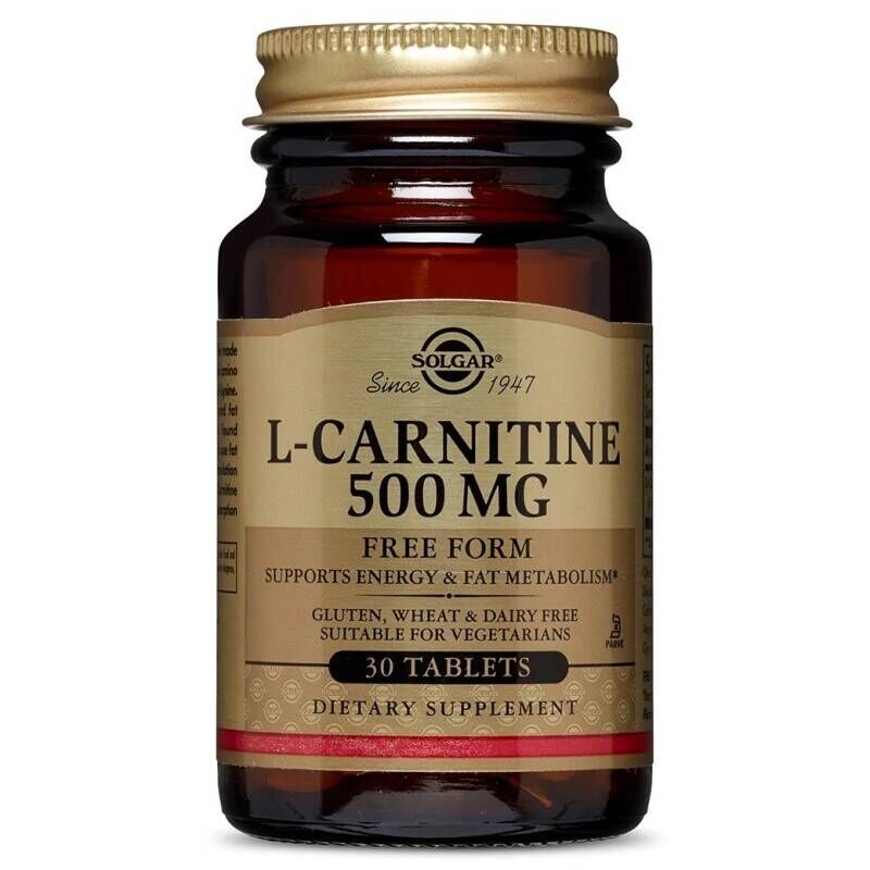 Solgar L-Carnitine 500 mg 30 Tablet
