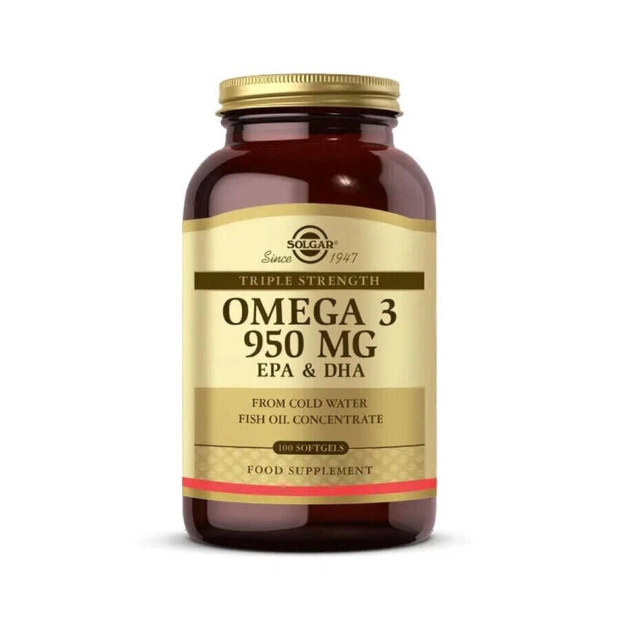 Solgar Omega-3 950 mg 100 Kapsül
