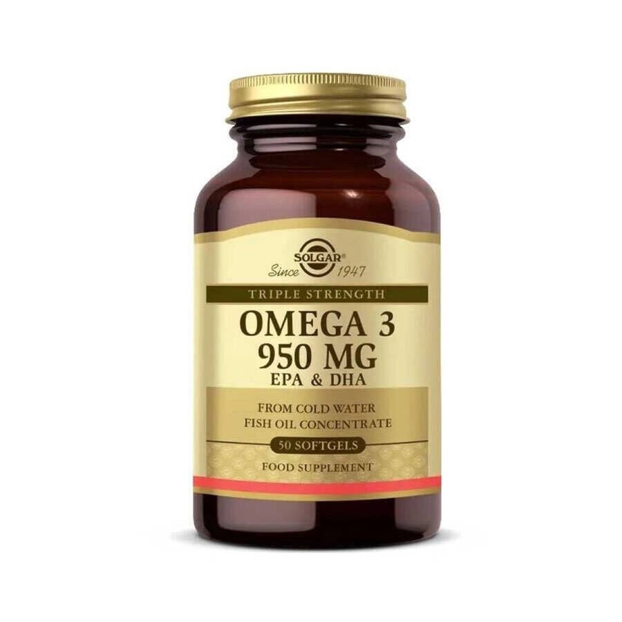 Solgar Omega-3 950 mg 50 Kapsül