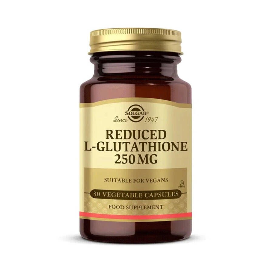 Solgar Reduced L-Glutathione 250 mg 30 Kapsül