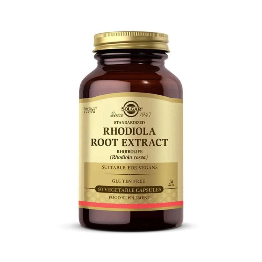 Solgar Rhodiola Root Extract 60 Kapsül