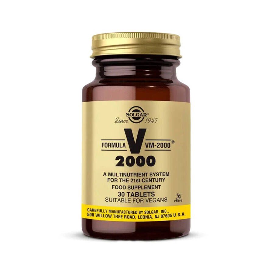 Solgar VM 2000 Multivitamin 30 Tablet