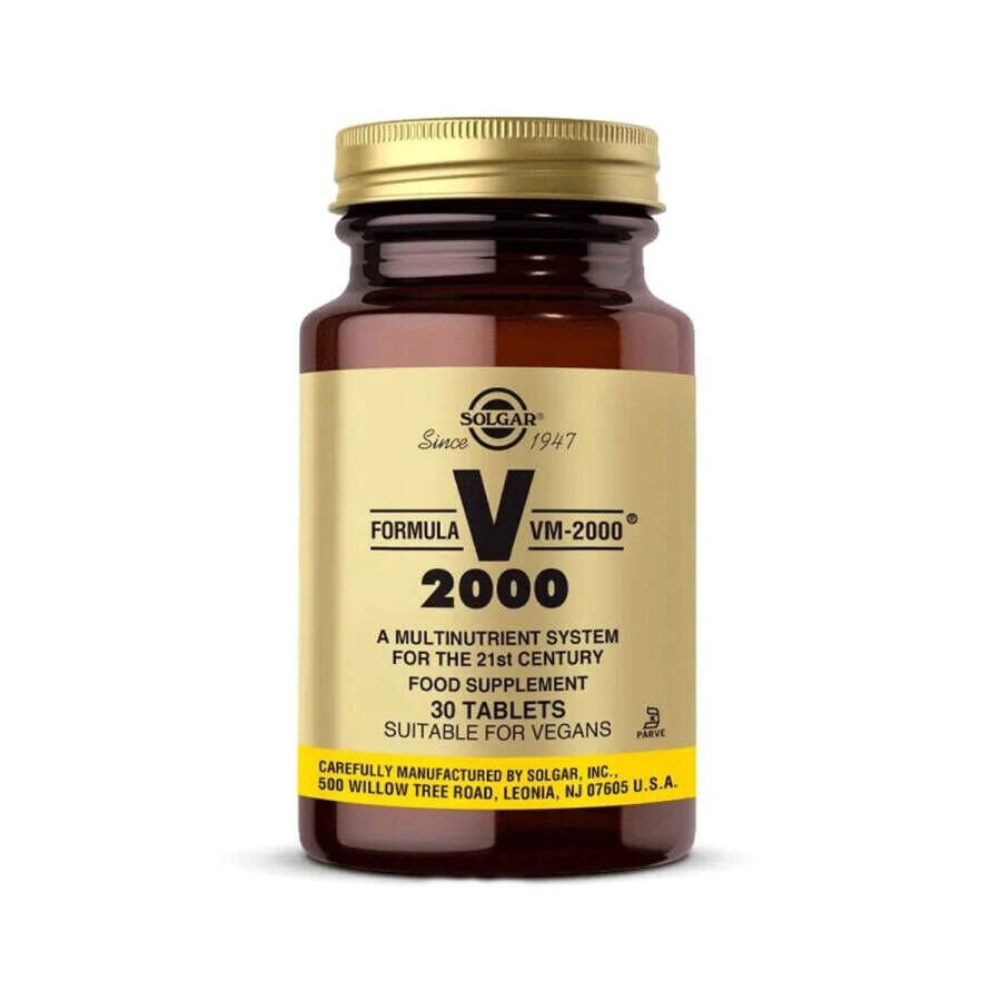 Solgar VM 2000 Multivitamin 30 Tablet