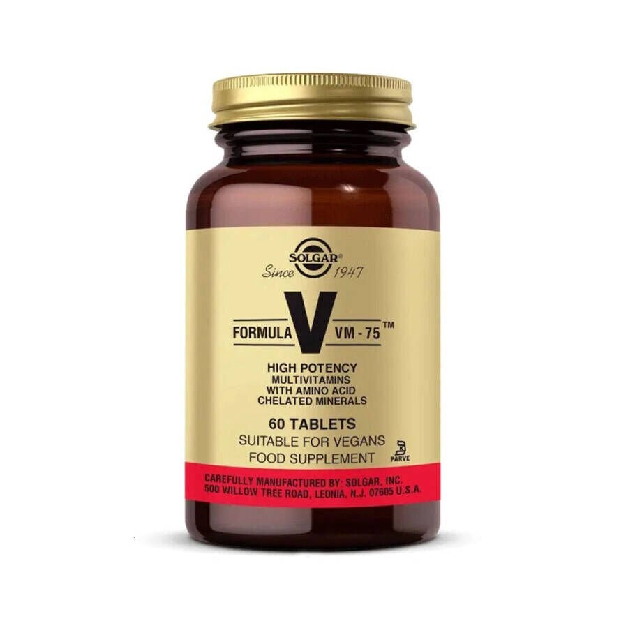 Solgar VM-75 Multivitamin 60 Tablet