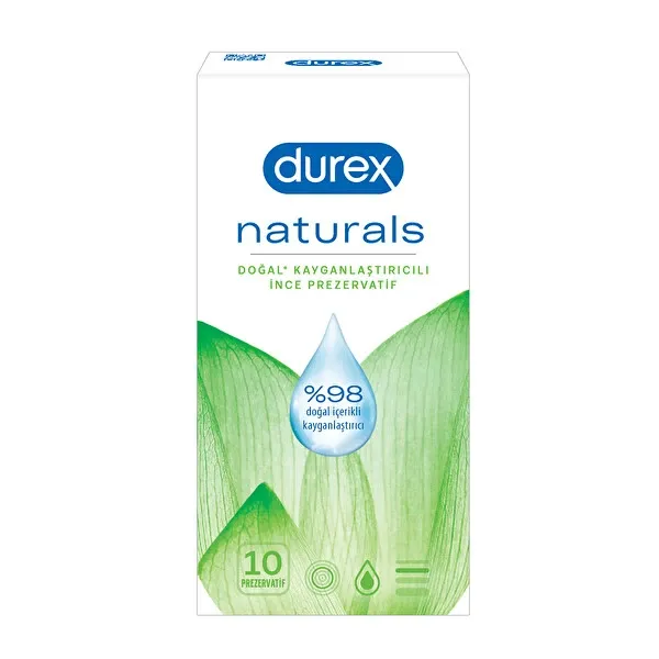 Durex Prezervatif Naturals 10'Lu
