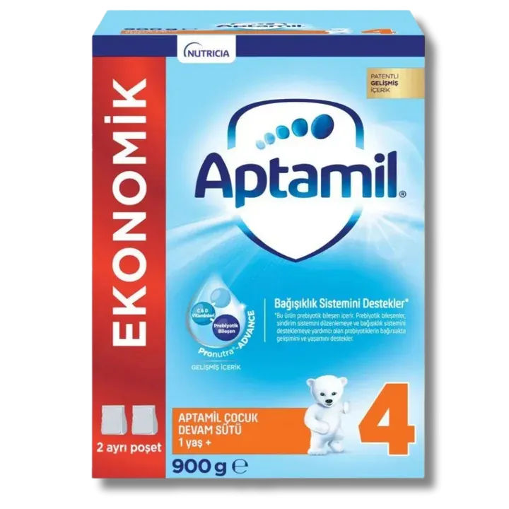 Aptamil 4 Çocuk Devam Sütü 900 gr