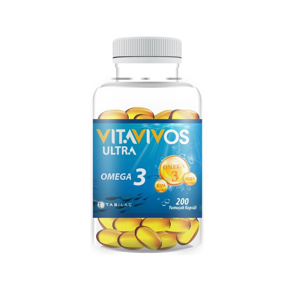 VitaVivos Ultra Omega-3 yumuşak 200 kapsül