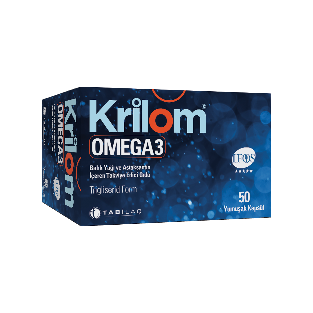 Krilom Omega 3 -yumuşak 50 kapsül