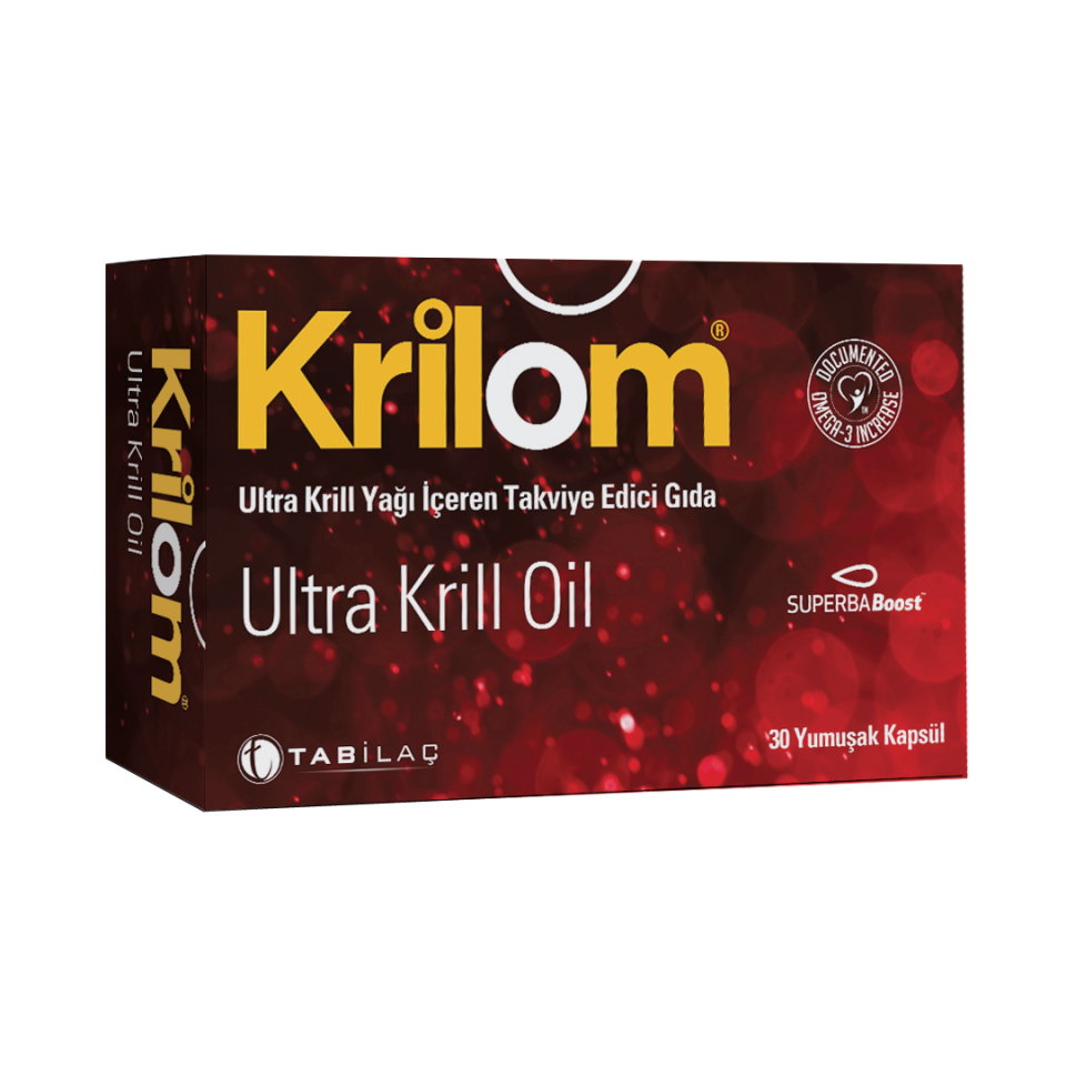 Krilom Ultra Krill Oil yumuşak 30 kapsül