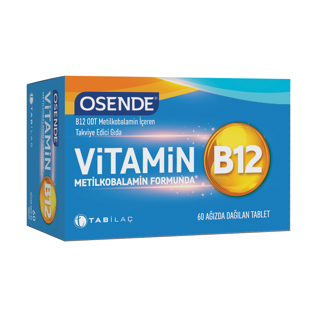 Osende B12 ağızda dağılan 60 tablet