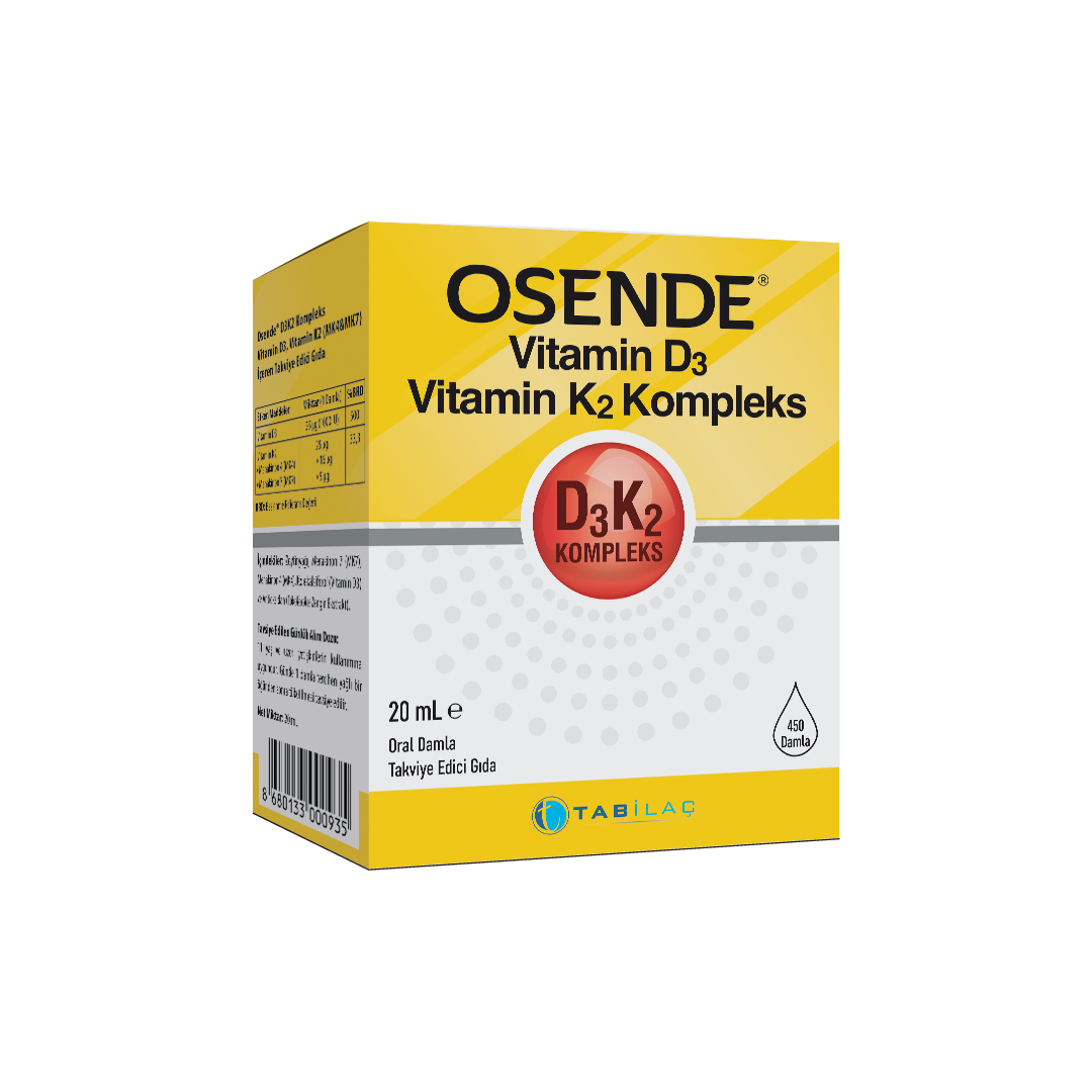 Osende D3K2 Kompleks Damla 20 ml
