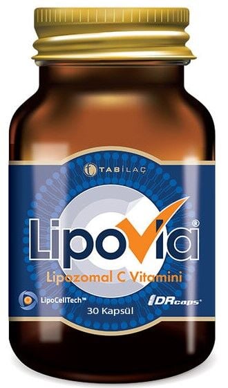 LipoVia Lipozomal C Vitamini 30 kapsül