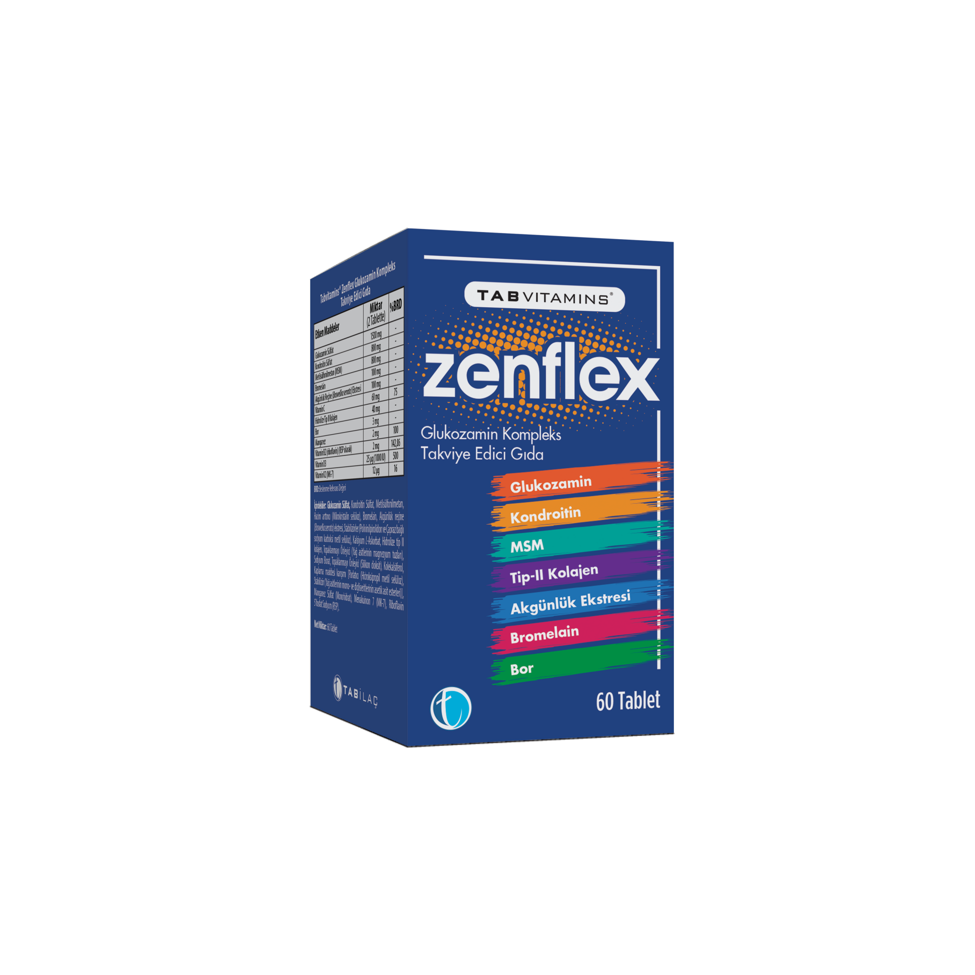 TABVITAMINS ZenFlex 60 tablet