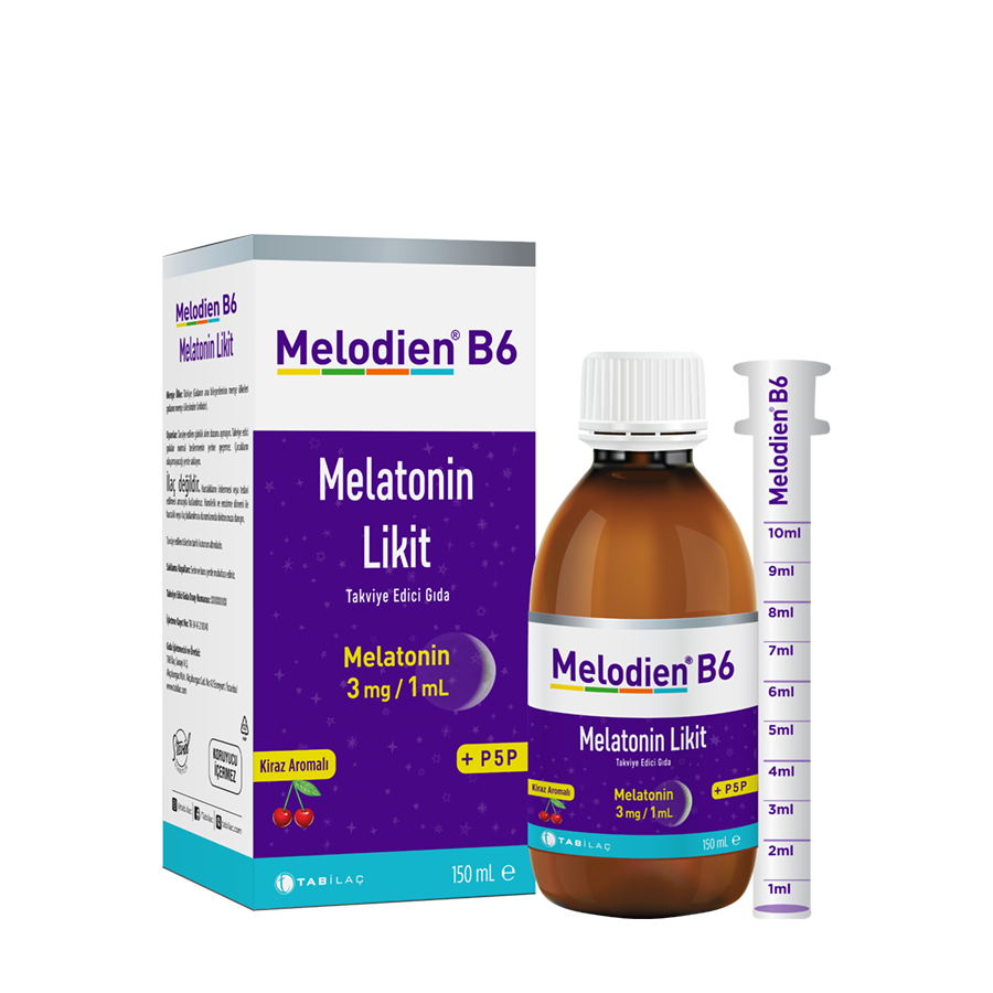 Melodien B6 Melatonin Likit 150 ml