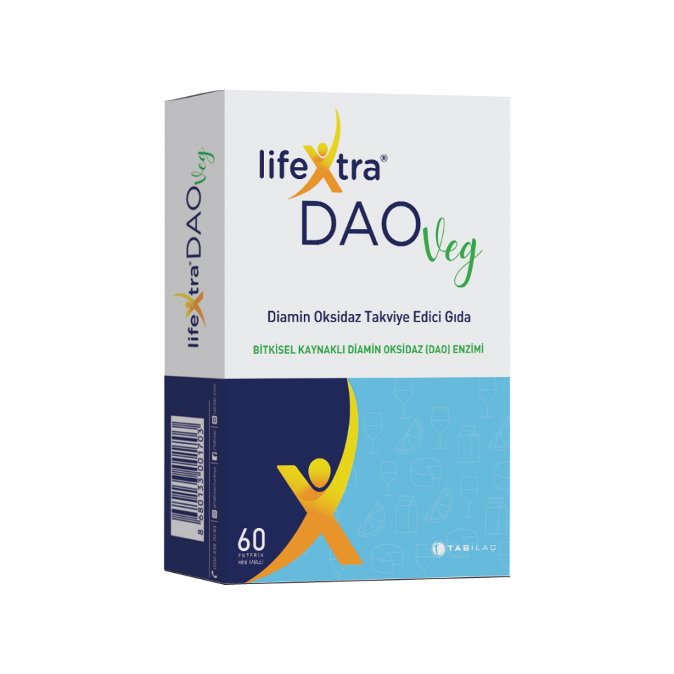 LifeXtra DAOVeg 60 enterik tablet