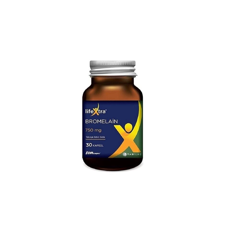 LifeXtra Bromelain 750 mg 30 kapsül