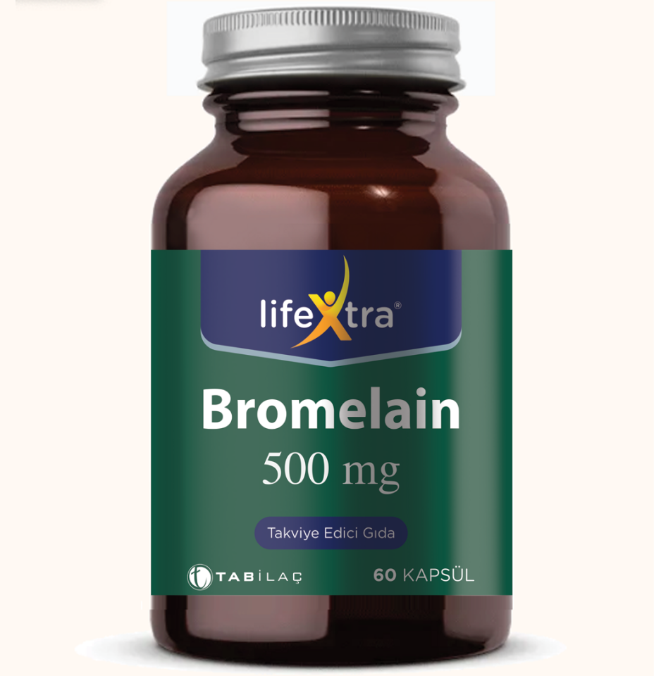 LifeXtra Bromelain 500 mg 60 kapsül