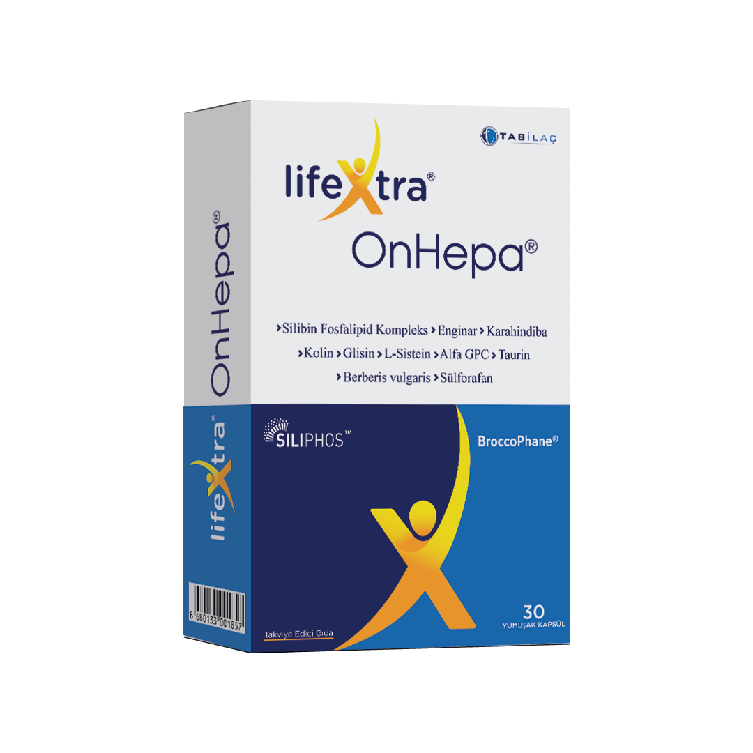 LifeXtra OnHepa yumuşak 30 kapsül