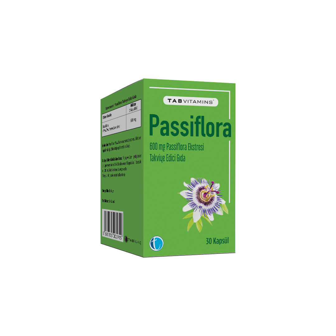 TABVITAMINS Passiflora 30 kapsül