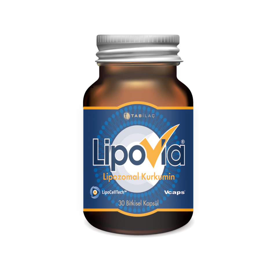 LipoVia Lipozomal Kurkumin 30 kapsül