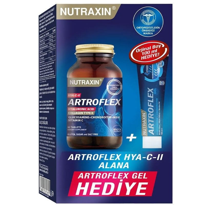 Nutraxin Artroflex 90Tablet + Extra Gel HEDİYE