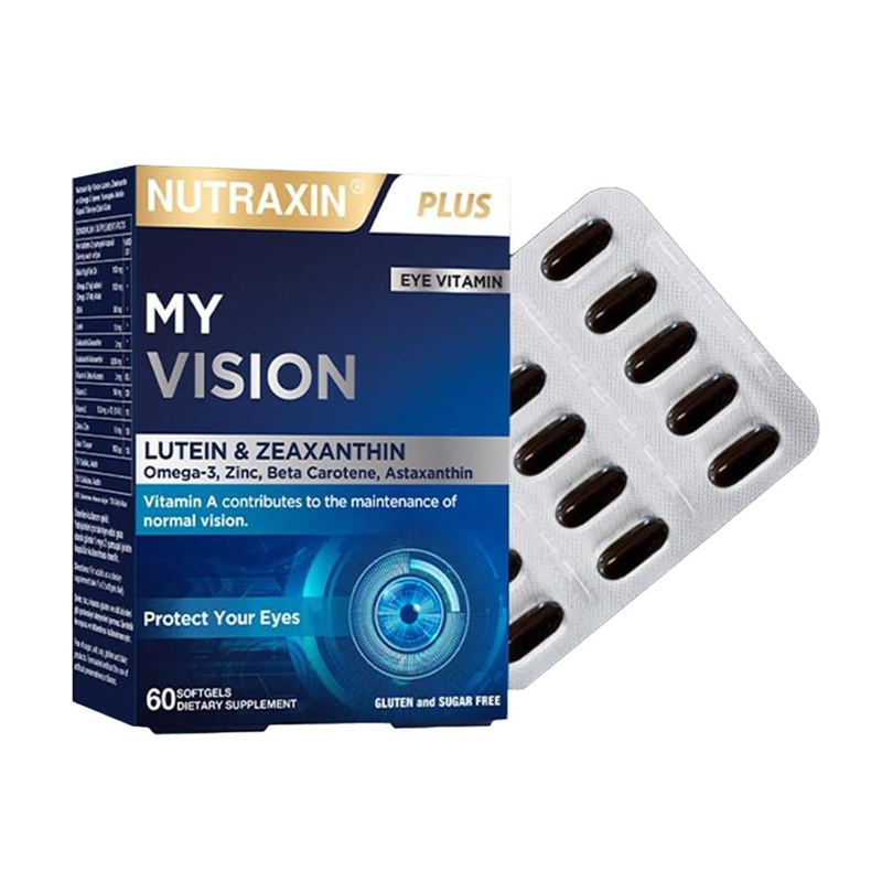 Nutraxin Plus My Vision yumuşak 60 jel kapsül