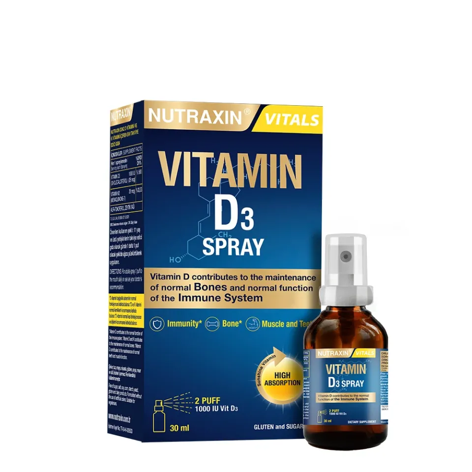 Nutraxin Vitamin D3 Spray 30 ml