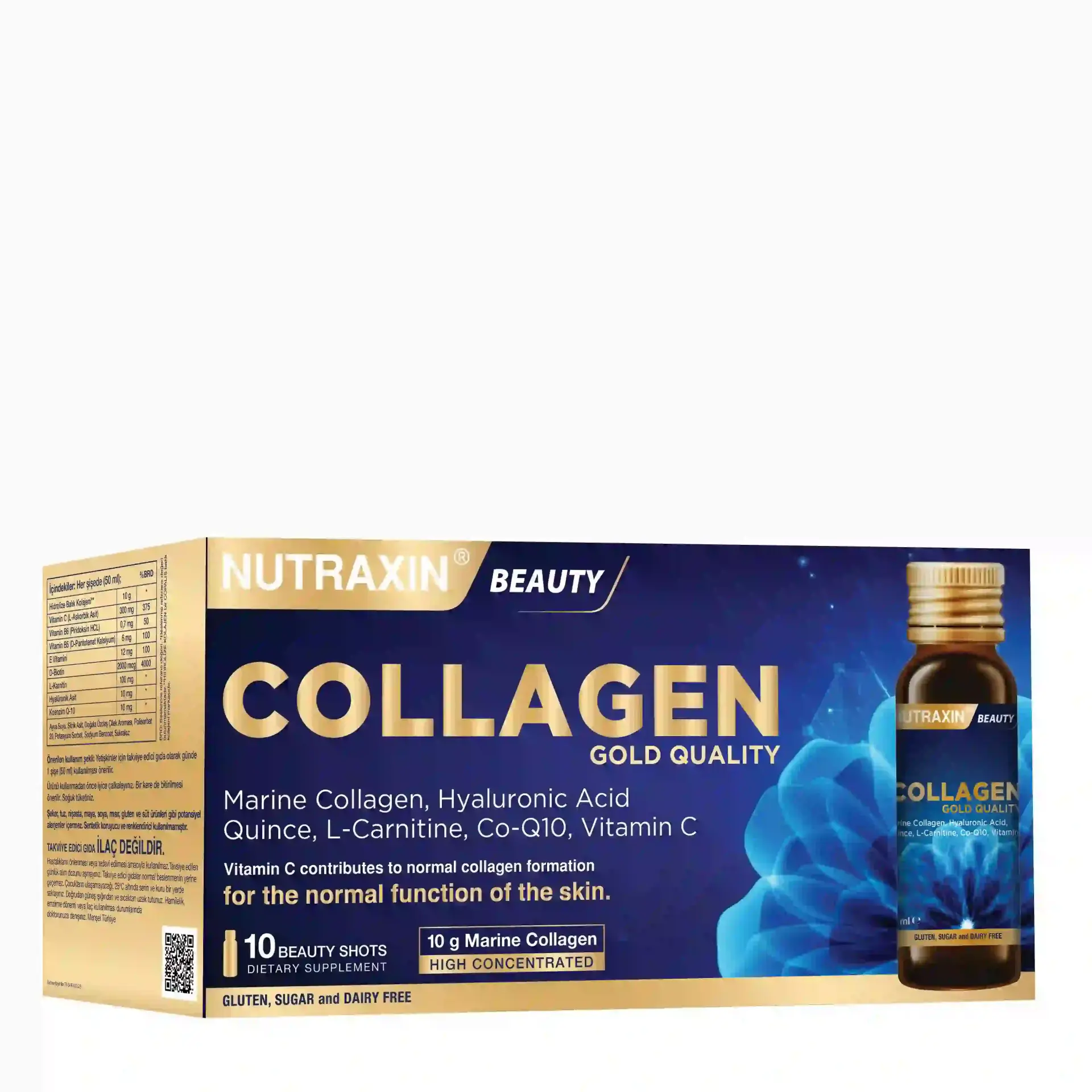 Nutraxin Collagen Gold Quality Liquid 10x 50 ml