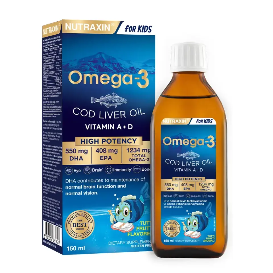 Nutraxin Omega -3 Cod Liver Oil 150 ml