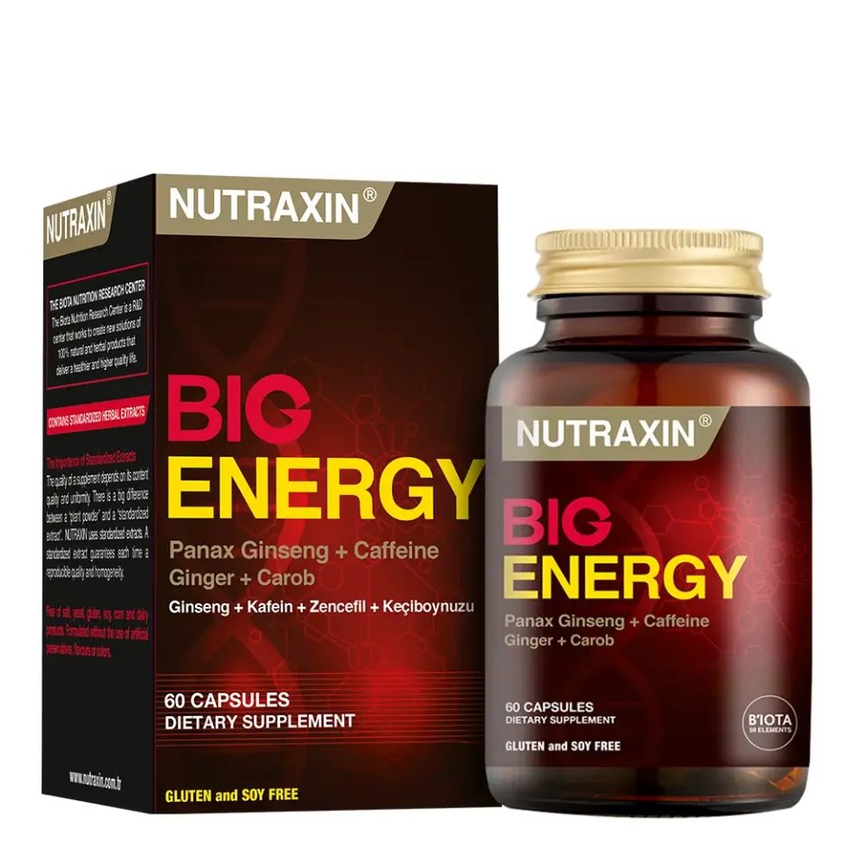 Nutraxin Big Energy 60 kapsül
