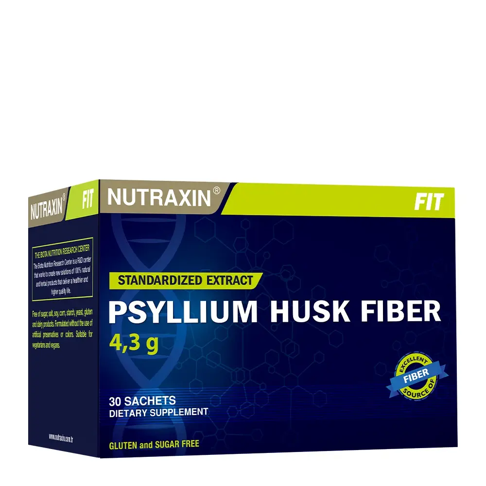 Nutraxin Psyllium Husk Fiber 30 şase