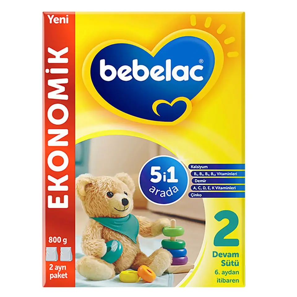 BEBELAC 2 Bebek Sütü 800 G