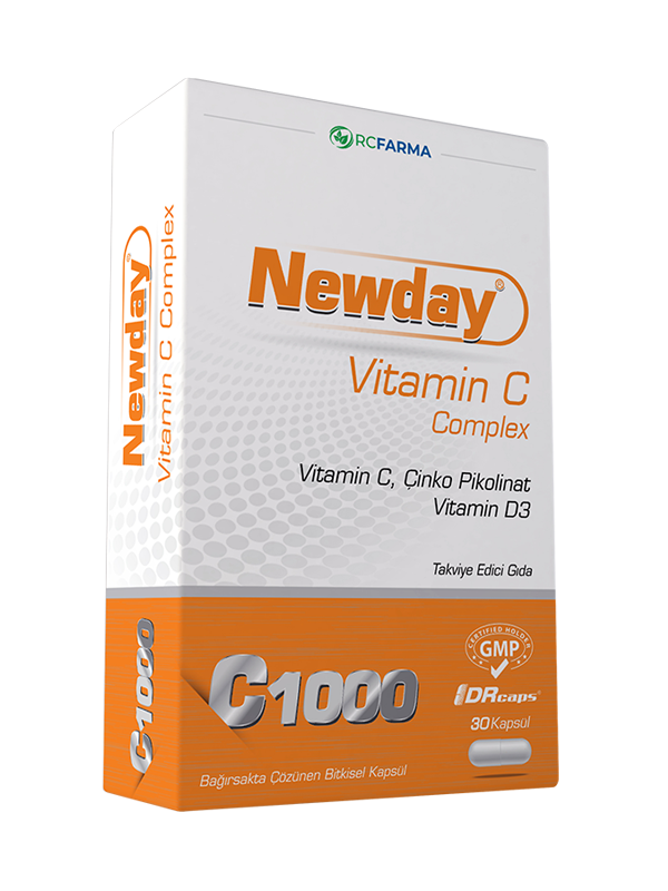 Newday Vitamin C Complex 30 Kapsül
