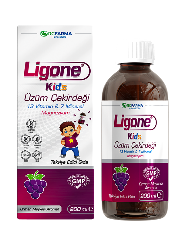 Ligone Kids Üzüm Çekirdeği 200 Ml