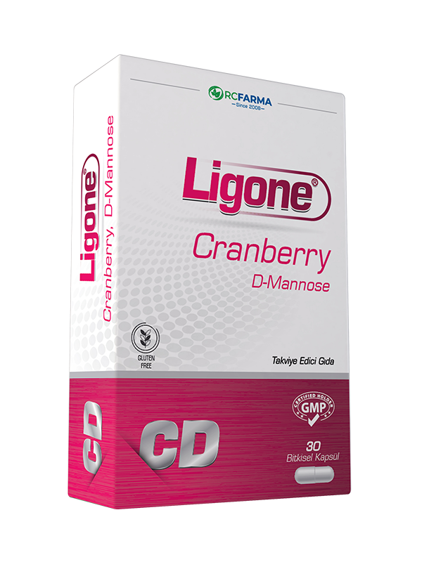 Ligone Cranberry D-Mannose 30 Bitkisel Kapsül