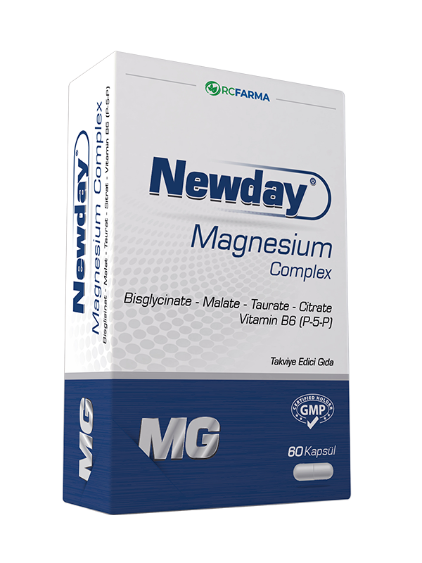 Newday Magnezyum Complex 60 Kapsül