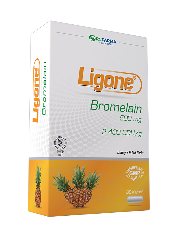 Ligone Bromelain 60 Kapsül