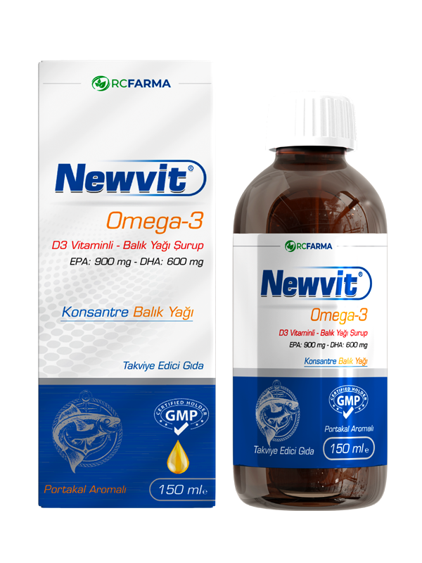 Newvit Omega 3 Şurup 150 ml