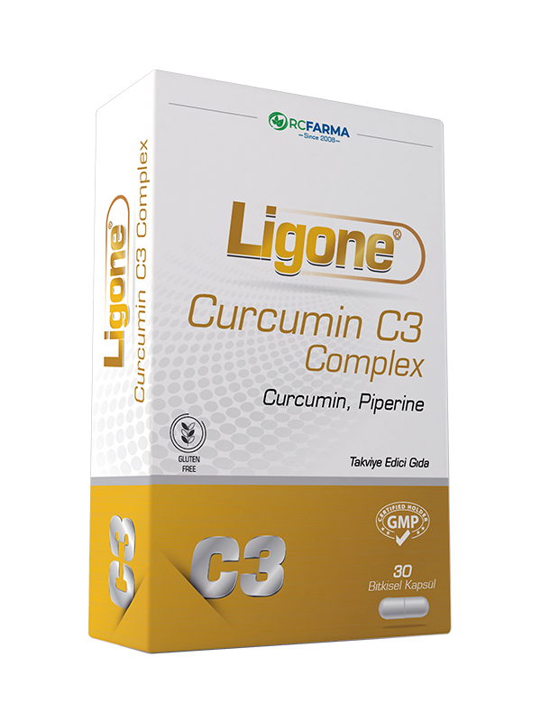 Ligone Curcumin C3 Complex 30 Bitkisel Kapsül