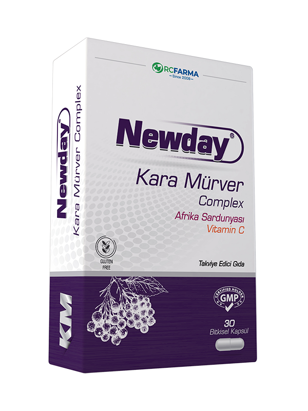 Newday Kara Mürver Complex 30 Kapsül