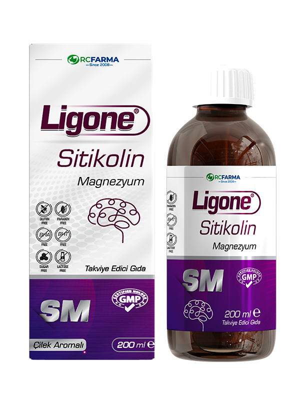 Ligone Sitikolin Magnezyum 200 ml Şurup
